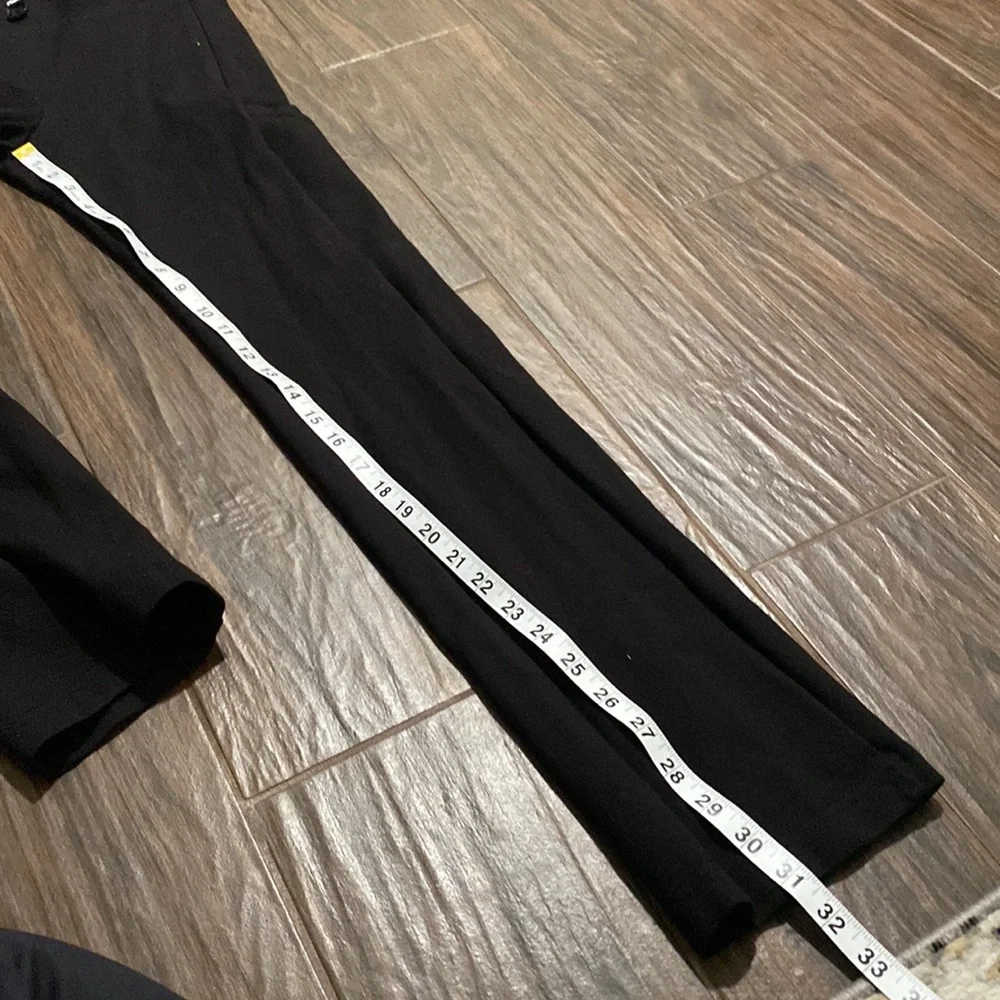 Betabrand black pull on pants